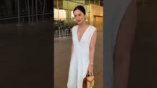 Manushi Chhillar Beautiful Airport look [upl. by Erbua]